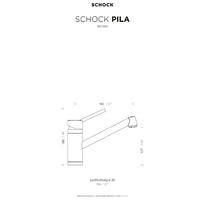 Kuhinjska armatura Schock PILA 541000 Chrom